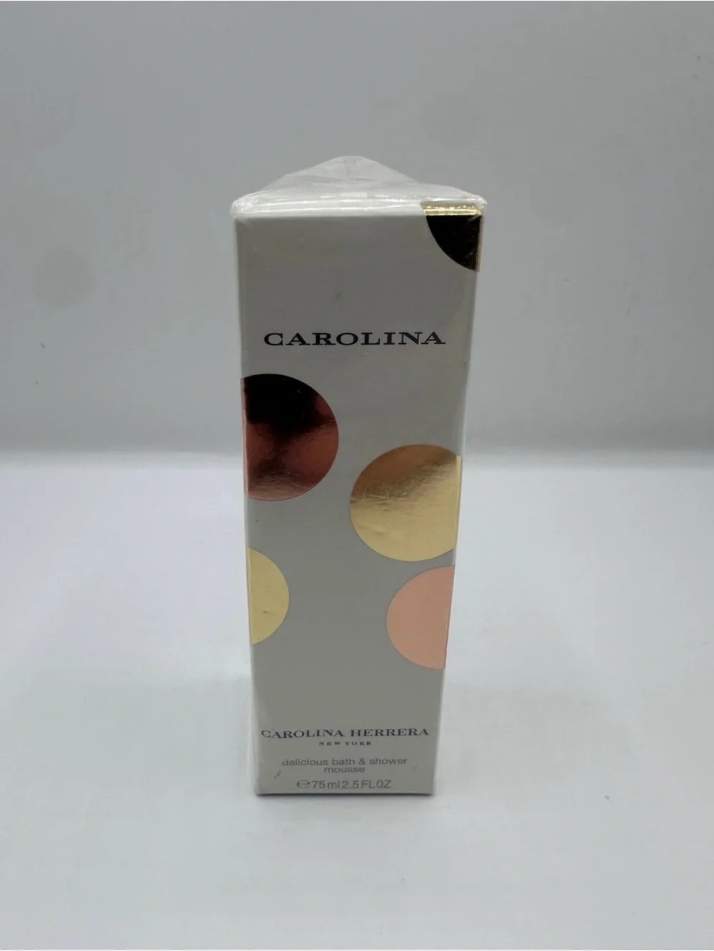 Carolina Herrera Carolina Delicious Bath & Shower Mousse NIB